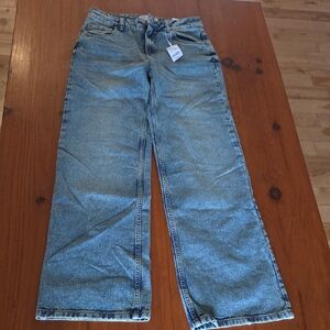 Ardene Size 7 NEW 90s Mid-Rise Denim‎ Blue Women's Jeans